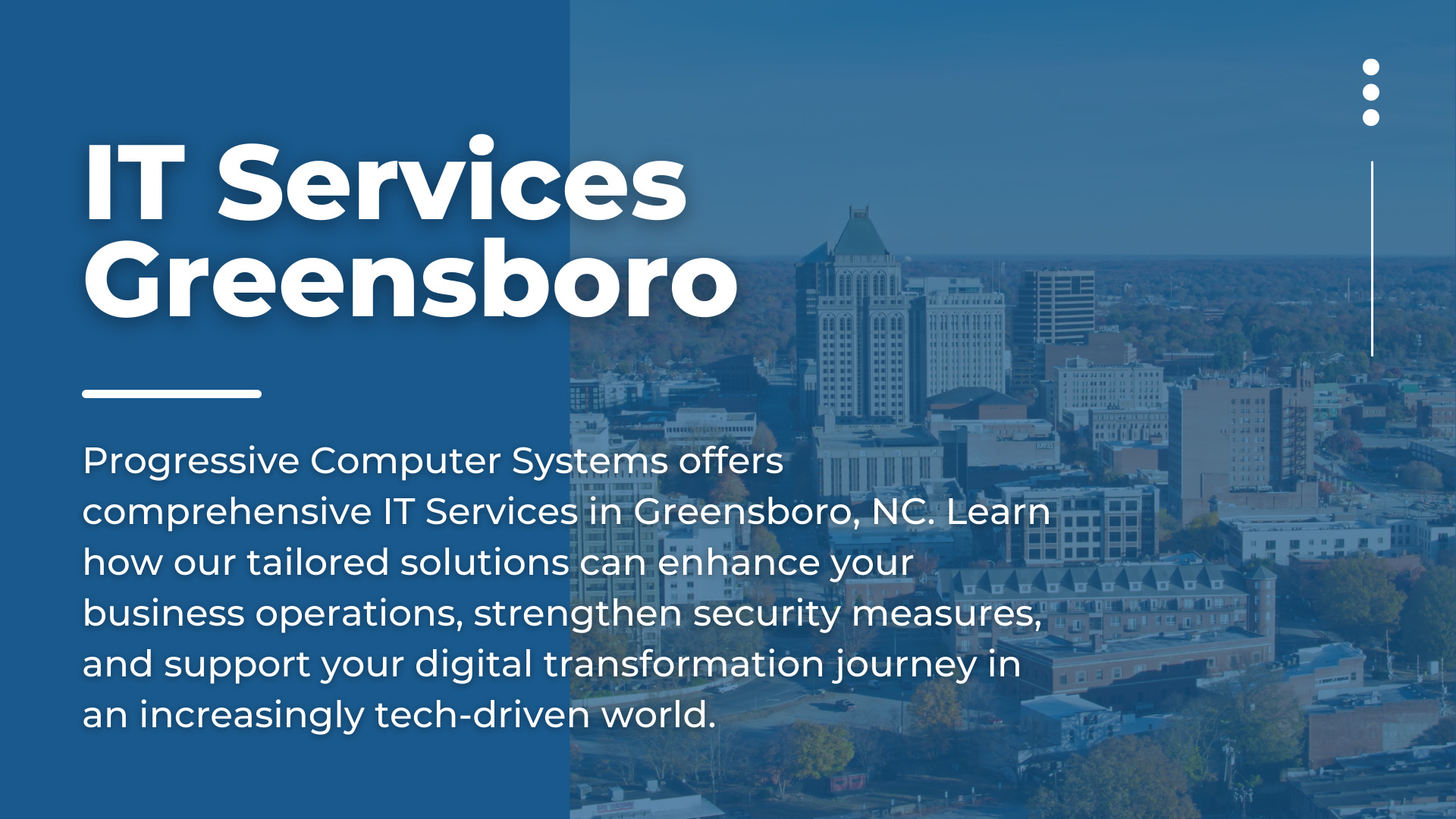 IT Services in Greensboro, NC | Progressive Computer Systems